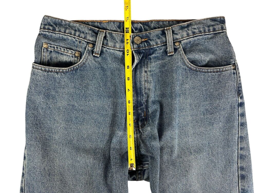 Vintage 80s 90s Polo Ralph Lauren Loose Straight Leg Jeans Size 33 x 32 - Picture 4 of 9